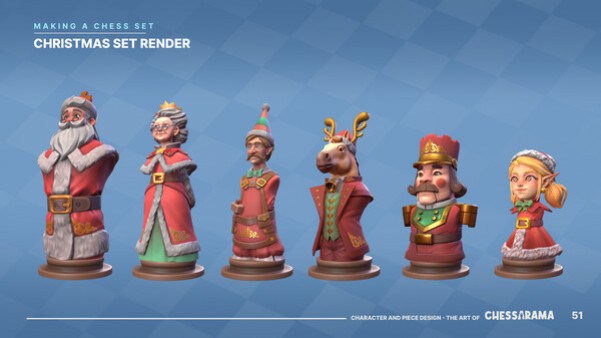 Игра Chessarama - Supporter Pack (3D Printable Models, Art Book, and More!), скриншот
