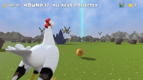 Игра Chick Defender, скриншот