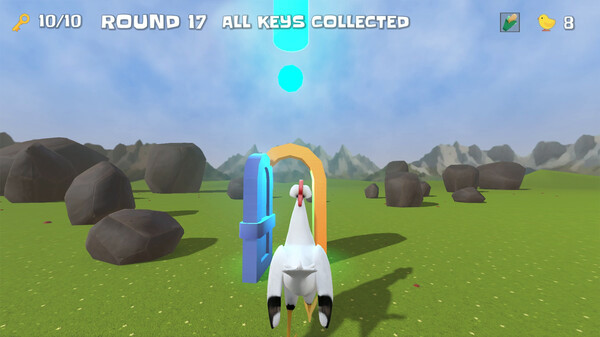 Игра Chick Defender, скриншот