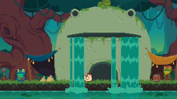 Игра Chicken Journey, скриншот