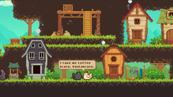 Игра Chicken Journey, скриншот