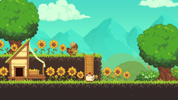 Игра Chicken Journey, скриншот