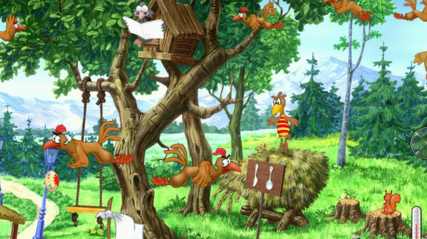 Игра Chicken Shoot Gold, скриншот
