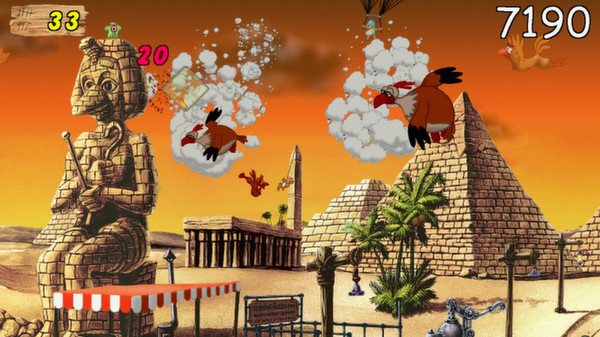 Игра Chicken Shoot Gold, скриншот