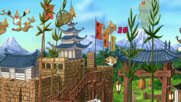 Игра Chicken Shoot Gold, скриншот