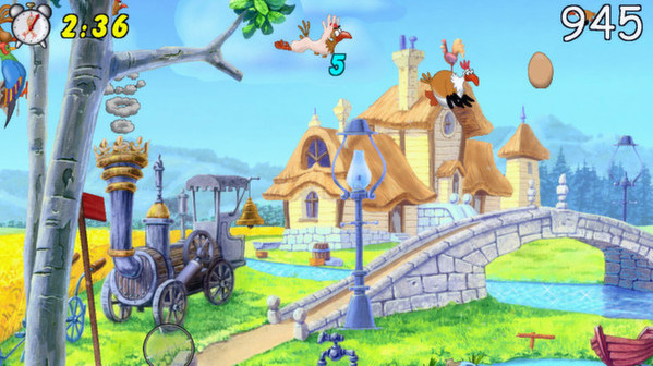 Игра Chicken Shoot Gold, скриншот
