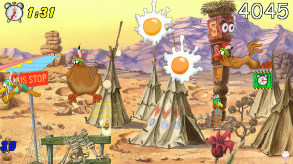 Игра Chicken Shoot Gold, скриншот