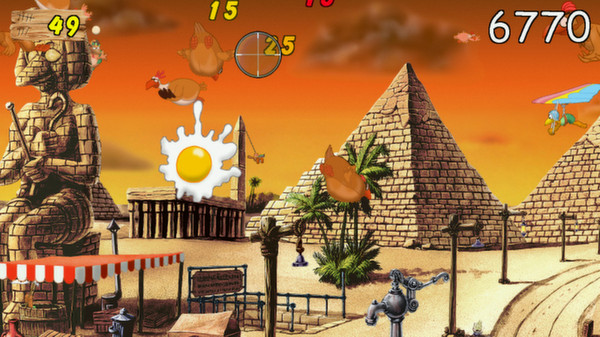 Игра Chicken Shoot Gold, скриншот
