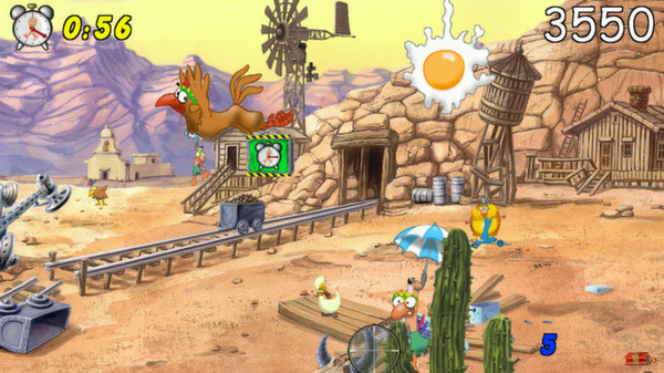 Игра Chicken Shoot Gold, скриншот