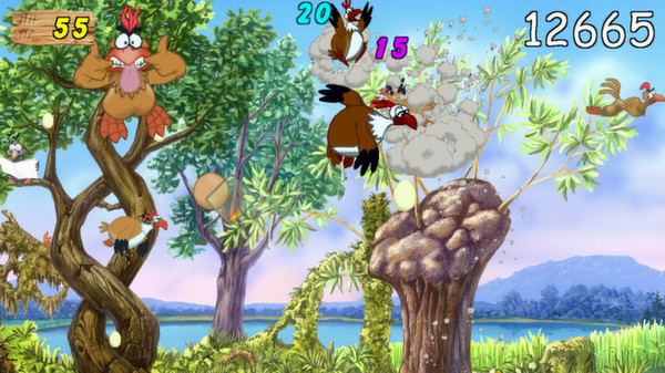 Игра Chicken Shoot Gold, скриншот