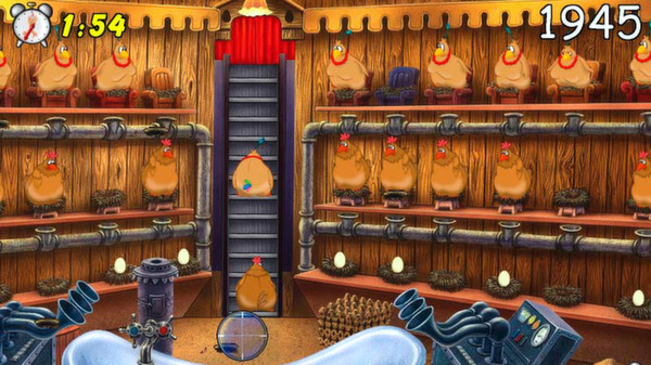 Игра Chicken Shoot Gold, скриншот