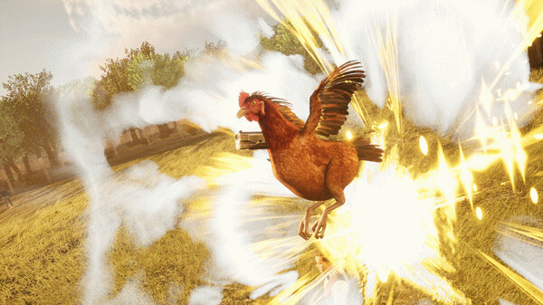 Игра Chicken Strike: Cluck Ops, скриншот