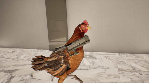 Игра Chicken Strike: Cluck Ops, скриншот