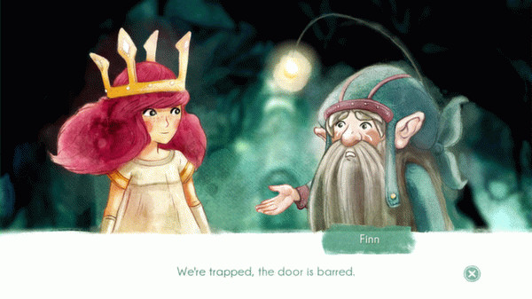 Игра Child of Light, скриншот
