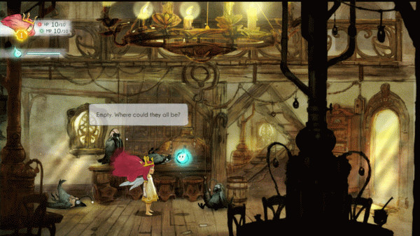 Игра Child of Light, скриншот