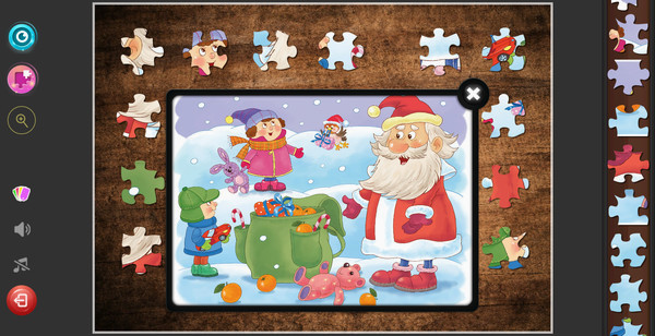 Игра Children's Jigsaw Puzzles - Fairy Tale, скриншот