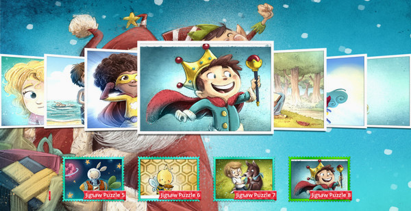 Игра Children's Jigsaw Puzzles, скриншот