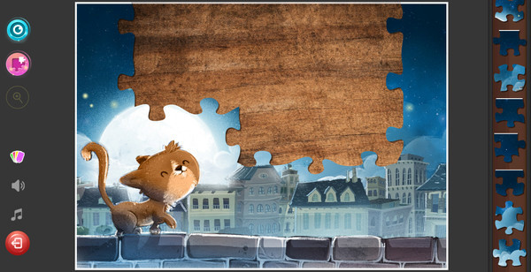 Игра Children's Jigsaw Puzzles, скриншот