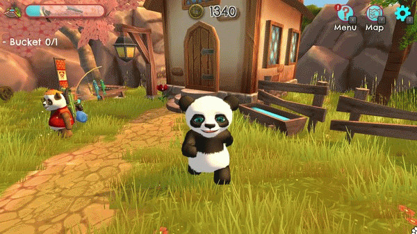Игра Chill Panda, скриншот