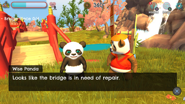 Игра Chill Panda, скриншот