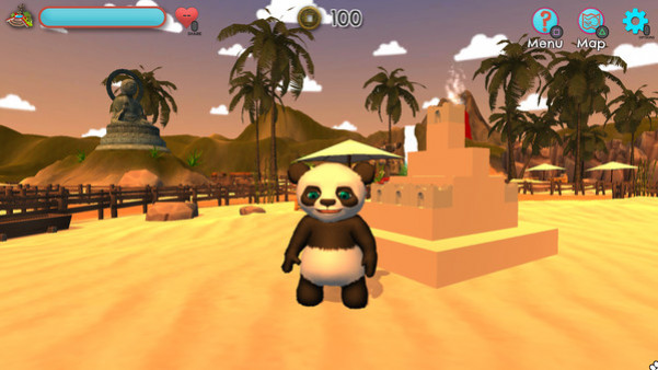 Игра Chill Panda, скриншот