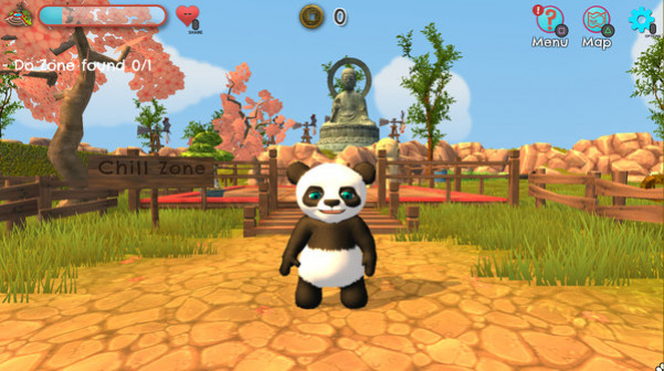 Игра Chill Panda, скриншот
