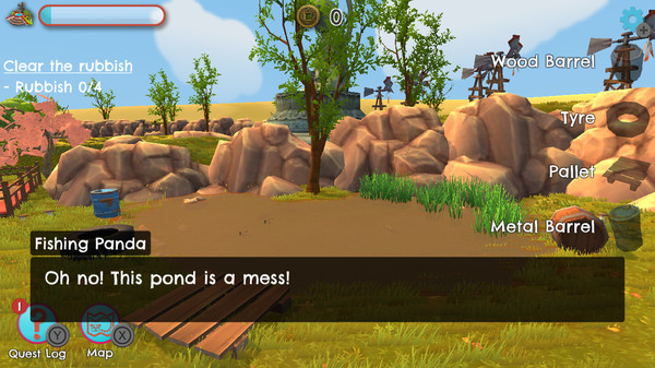 Игра Chill Panda, скриншот
