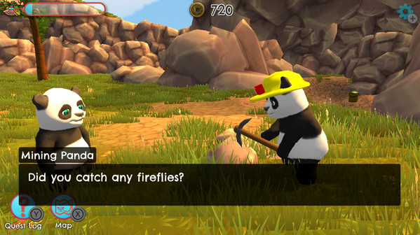 Игра Chill Panda, скриншот