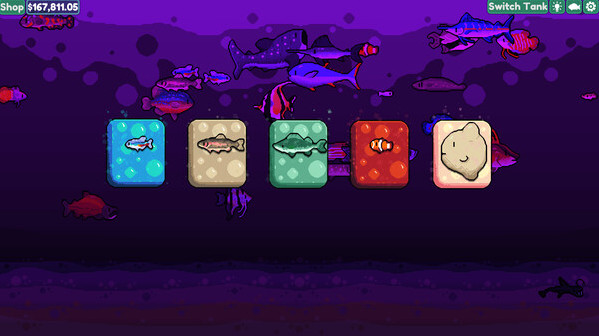 Игра Chillquarium, скриншот