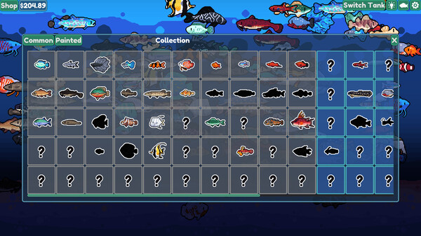 Игра Chillquarium, скриншот