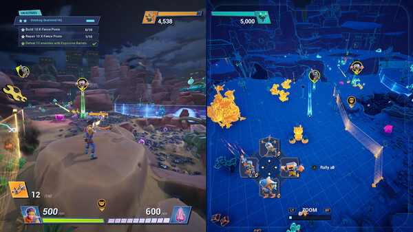 Игра Chip ‘n Clawz vs. The Brainioids, скриншот