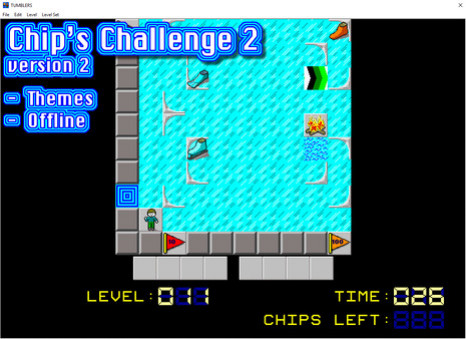 Игра Chip's Challenge 2, скриншот