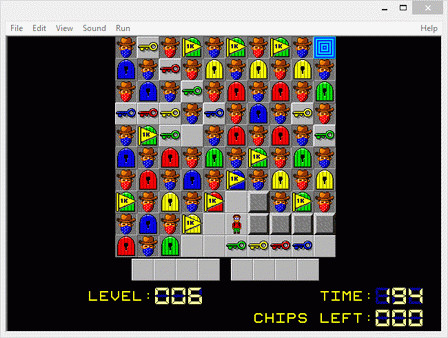 Игра Chip's Challenge 2, скриншот