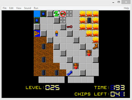 Игра Chip's Challenge 2, скриншот