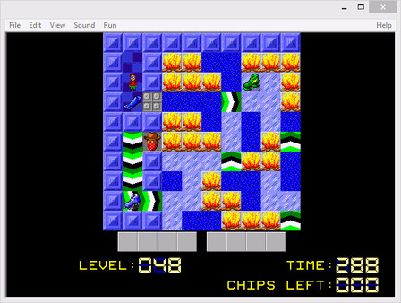 Игра Chip's Challenge 2, скриншот