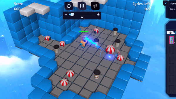 Игра ChipWits, скриншот