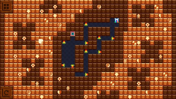 Игра Choco Pixel, скриншот