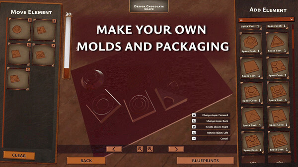 Игра Chocolate Factory Simulator, скриншот