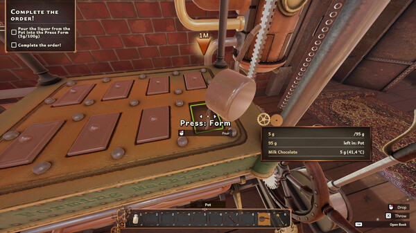 Игра Chocolate Factory Simulator, скриншот