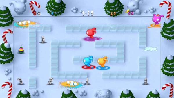 Игра Chompy Chomp Chomp, скриншот