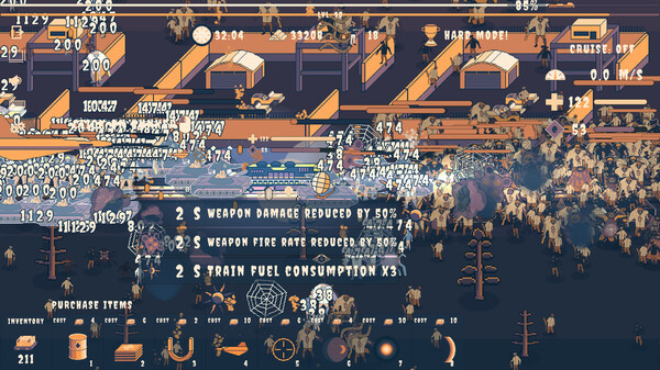 Игра Choo Choo Survivor, скриншот