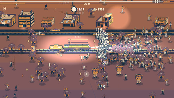 Игра Choo Choo Survivor, скриншот