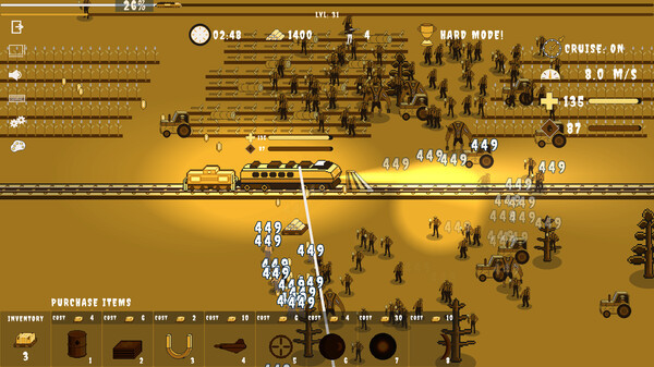Игра Choo Choo Survivor, скриншот