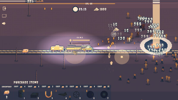 Игра Choo Choo Survivor, скриншот