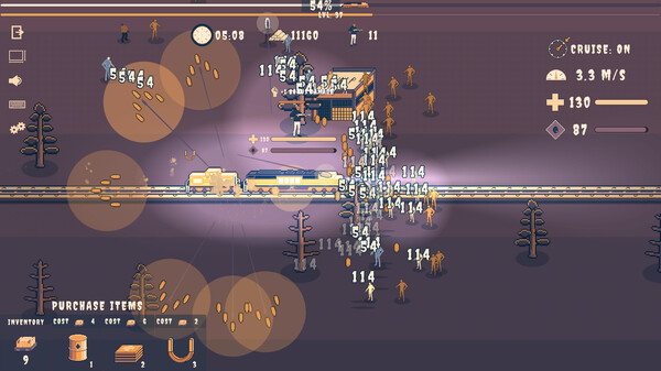 Игра Choo Choo Survivor, скриншот