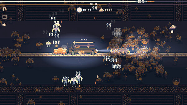 Игра Choo Choo Survivor, скриншот