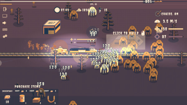 Игра Choo Choo Survivor, скриншот