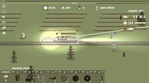 Игра Choo Choo Survivor, скриншот