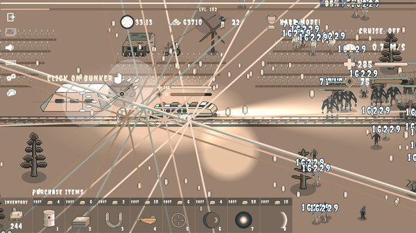 Игра Choo Choo Survivor, скриншот