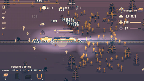Игра Choo Choo Survivor, скриншот